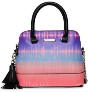 Madden Girl Pink/Purple Tie Dye Dome Crossbody Bag NWT $58
